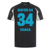 Bayer Leverkusen Granit Xhaka #34 Replika Tredje Tröja 2024-25 Kortärmad